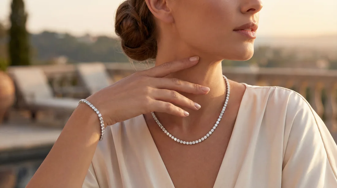 Diamond necklaces