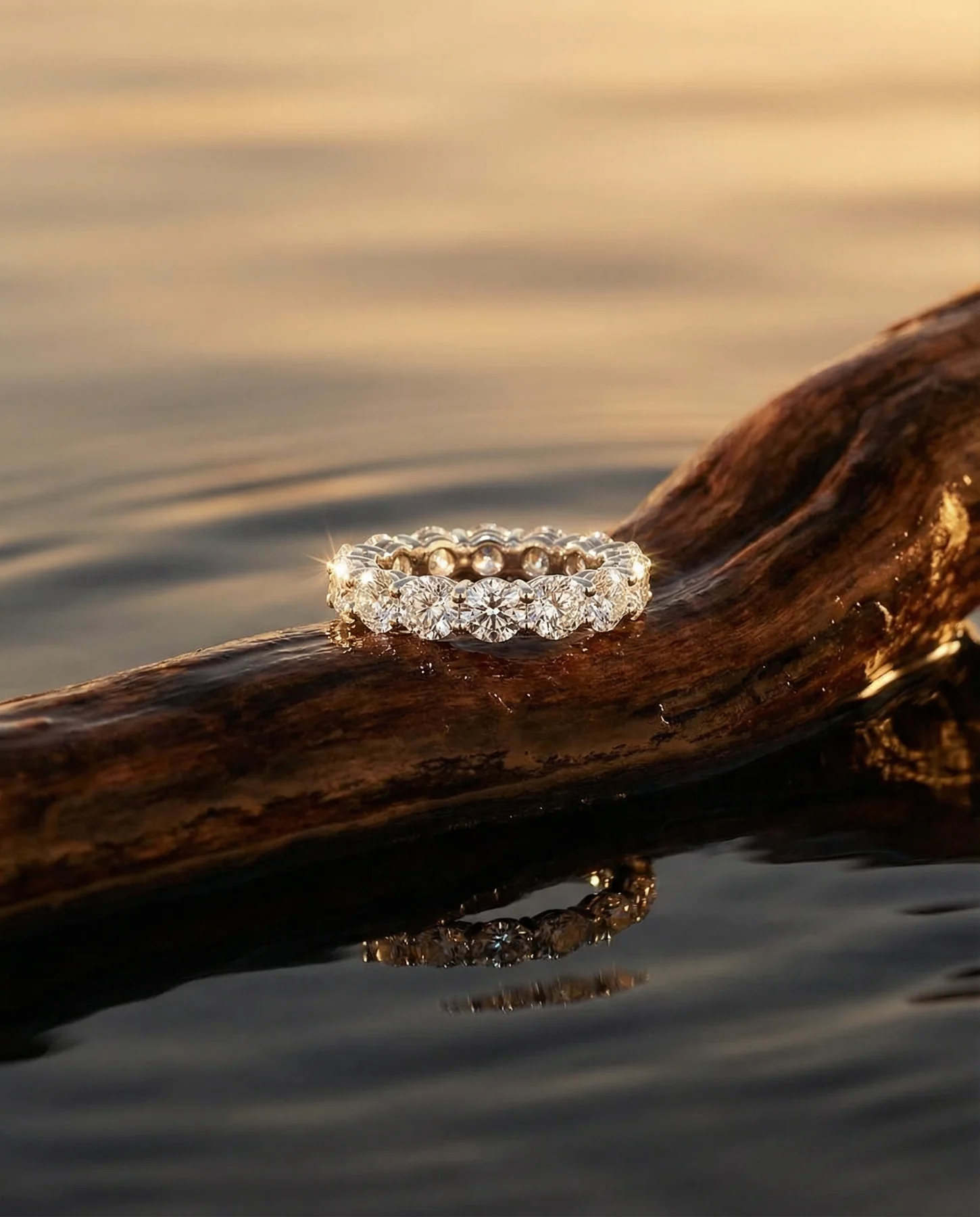 Diamond eternity band